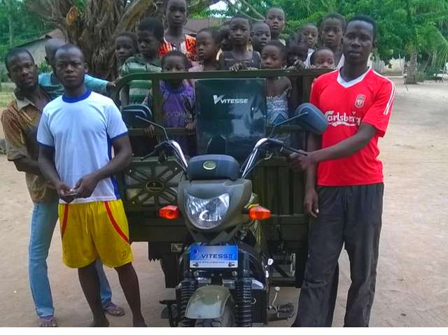 Le tricycle d'APVTOGO