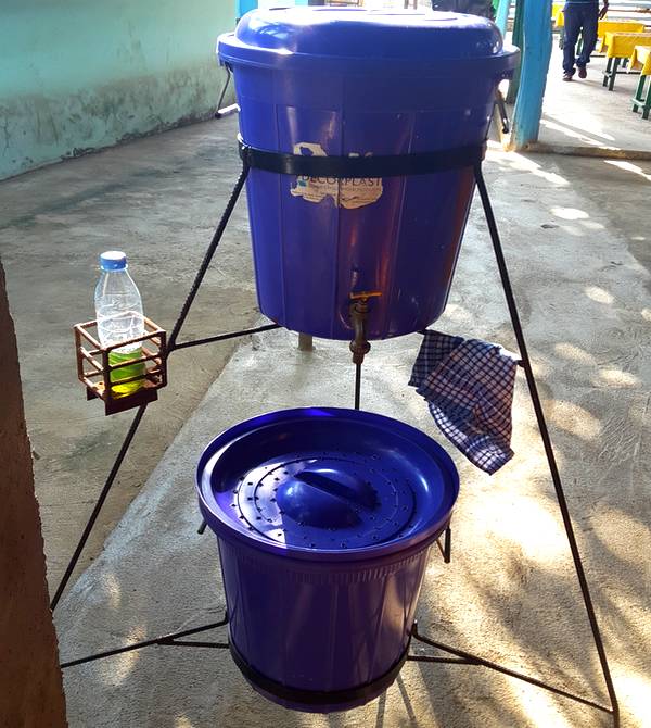 Type de Lave-Main qui sera installé à côté de chaque latrine