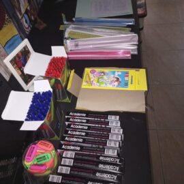 Fournitures scolaires APV Togo association humanitaire de Dordogne